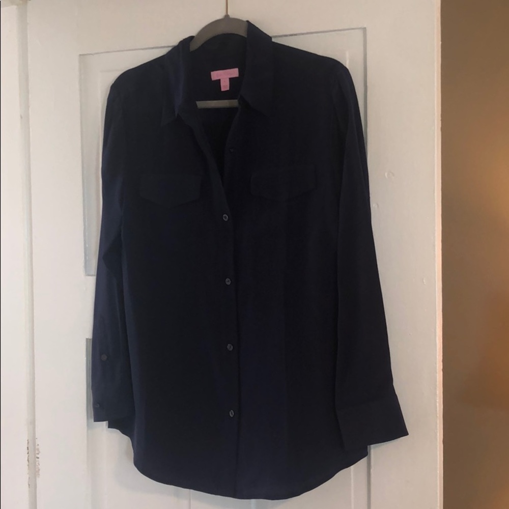Lily silk tunic